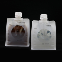 Étui universel pour boissons, lait, thé, liquide, bec central, pe, personnalisé, 300 ml, 1 tonne