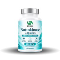 Capsules de Nattokinase Marque Blanche – Formule Premium d'Enzymes de Soja Fermentées – Fabricant OEM/ODM de Capsules de Nattokinase