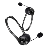 Casque téléphonique Kulaklik, centre d'appels, casque filaire, écouteurs avec microphone et contrôle du volume, casque