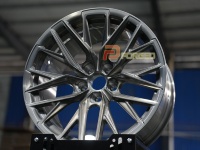 Roues commerciales forgées 17 18 19 pouces 5x1143 Design à face noire Roues forgées 1/2/3 pièces pour jantes Cadillac