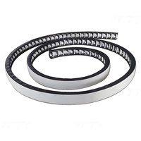 Espaceur en aluminium butyle Verre isolé Verre creux flexible Bord chaud Rupture thermique Économie d'énergie Insonorisé Écologique