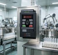 Inversor de Frecuencia VFD EASYDRIVE GT20 Económico de 0.4KW-5.5KW para Uso Industrial con Motor, 0-550Hz e Interfaz RS-485