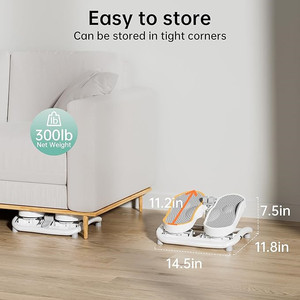 Wellshow Sport Slant Board Stretching <span class=keywords><strong>per</strong></span> fascite plantare sotto <span class=keywords><strong>la</strong></span> scrivania Stepper gamba esercitatore con massaggio ai piedi <span class=keywords><strong>per</strong></span> l'esercizio - Product Image 6