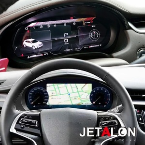 Speedometer Cluster for Cadillac XTS 2013-2018 <b>Digital</b> Dashboard LCD Instrument Panel Carplay Virtual Cockpit Tachometer <b>Clock</b> - Product Image 1