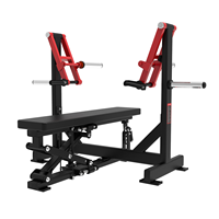 TOPTONS nouveau Design Machine d'exercice 3D HIP THRUST Commercial Gym Fitness équipement plaque chargée