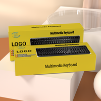 Kotak Kemasan Mouse dan Keyboard Komputer Grosir Kotak Berkualitas Tinggi untuk Keyboard Kotak Paket Keyboard Custom dengan Tinta Soy