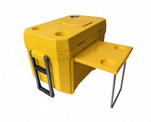 <span class=keywords><strong>Nevera</strong></span> Portátil con Ruedas de 40L, Ligera y Resistente, Rotomoldeada, Moderna, Aislada, con Altavoz Bluetooth y <span class=keywords><strong>Mesa</strong></span> Enfriadora - Product Image 5
