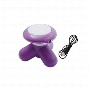 Atacado massageador corporal portátil Mini Bateria USB Portátil Massageador Corporal Vibratório Elétrico - Product Image 2