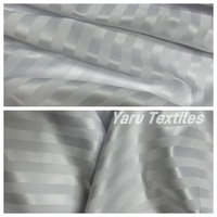 Tissu jacquard à rayures de 1 cm 100% polyester pour la literie et les textiles de maison, échantillons gratuits pour le contrôle de la qualité