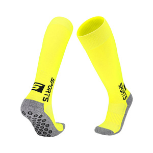 Haute qualité adultes Calcetines De Deporte hommes course antidérapant Grip chaussettes Football chaussettes personnalisé - Product Image 1