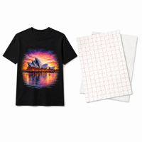 Papel de Transferencia Térmica de Tinta Oscura HT-150EX para Impresión por Transferencia de Calor con Brillo para Ropa