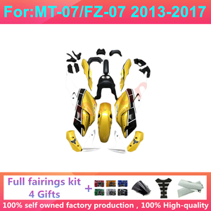 Kit Completo de Carenado para Motocicleta, Compatible con Yamaha MT07 FZ07 <span class=keywords><strong>MT</strong></span>-<span class=keywords><strong>07</strong></span> <span class=keywords><strong>MT</strong></span> <span class=keywords><strong>07</strong></span> 2013-<span class=keywords><strong>2017</strong></span>, Kits de Carenado 2013 2014 2015 2016 <span class=keywords><strong>2017</strong></span> - Product Image 6