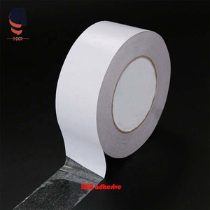 White Double Sided Tissue Transfer Tape Round &amp; Circles <strong>Rolls</strong> Stationery With <strong>Gum</strong> Solvent Adhesive - Product Image 6