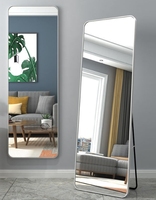 Décoration de maison Grand salon Décoration Grand corps complet Miroir de sol pleine longueur Décoration murale Support de maison Miroirs encadrés Espejos
