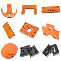 Tablero de baquelita rojo naranja de procesamiento personalizado 3021 hojas de baquelita laminadas de papel fenólico aislante 4x8 para mecanizado CNC