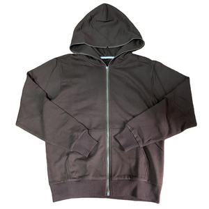 Conjuntos de Ropa Urbana de Invierno Personalizados para Hombre, 100% Algodón, Sudadera con Cremallera, Sudadera con Capucha y Cremallera Completa, Estilo Holgado con Letras, Ecológico, OEM - Product Image 3