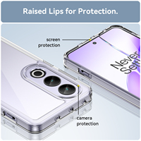 Coque de téléphone transparente colorée pour Oneplus 11 12 13 étui de protection mobile en acrylique dur pour Oneplus ACE 3V CE4