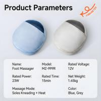 Intelligenter Fußmassage-Schuh mit Wärme & Vibration - Abnehmbares Design für Einfache Reinigung & Tägliche Fußpflege