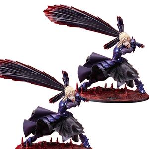 18CM Anime Sexy figura Alter <span class=keywords><strong>Saber</strong></span> Fate <span class=keywords><strong>Stay</strong></span> <span class=keywords><strong>Night</strong></span> King's Hammer de pie con espada Alter Pose modelo muñecas juguete regalo recoger - Product Image 1