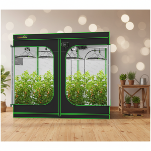Kit Completo <span class=keywords><strong>de</strong></span> Cultivo Hidropónico en Interiores, Carpa <span class=keywords><strong>de</strong></span> Cultivo <span class=keywords><strong>de</strong></span> 240x120, Horticultura, 600D/1680D/2000D, Tamaño Personalizado, Mylar - Product Image 1