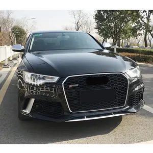 2012-2018 RS6 Body Kit für Audi A6 C7 C7.5 Automatisch modifiziertes hochwertiges PP-Material Front stoßstange mit Grill