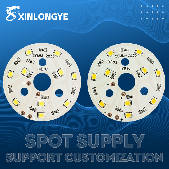 DC5V 5W SMD5730 PCB Board LED Panel 31mm 50mm Spotlight Light Source DIY Indoor Warm White Yellow Blue Dimmable