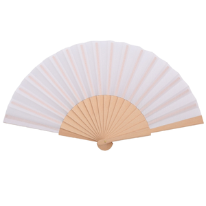 <span class=keywords><strong>Abanicos</strong></span> de Baile Portátiles de Bambú de 13 Pulgadas, Pintados y Personalizables, Diseño Plegable, Sonido Fuerte - Product Image 1