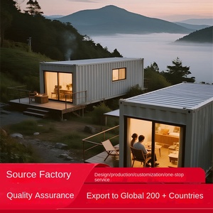 Maison mobile intégrée en conteneur, salon, emballage en carton, salon, site touristique, salon, maison mobile en conteneur - Product Image 1