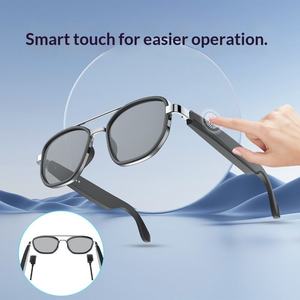 Gafas Inteligentes con Bluetooth y Traducción por IA, Reproducción de Música, Función de Llamadas - Protección para Conducir, Lentes Polarizadas Resistentes a los Rayos UV - Product Image 4