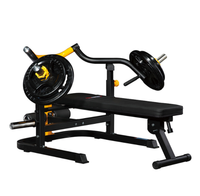 Banc de musculation pliable en acier pour usage commercial, idéal pour les exercices de sit-up