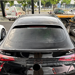 สปอยเลอร์หลังทรง Ducktail ลายคาร์บอนไฟเบอร์ สำหรับรถยนต์ Mercedes-Benz GLC Coupe C254 ปี 2023+ - Product Image 1