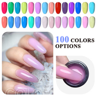 Couleur Gel Peinture UV Nail Gel Soak Off Nail Art Led Laque Couleur Glitter arc-en-ciel Peinture Gel