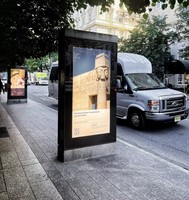 Boîte lumineuse publicitaire sur mesure en alliage d'aluminium, pleine couleur, haute luminosité, panneau rétroéclairé, affichage de poster