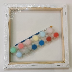 2025 Hot Sale Fine Art Supplies High Quality Non-toxic Art Painting Drawing Cotton Single Color Printed Canvas Kids Painting Set - Product Image 6