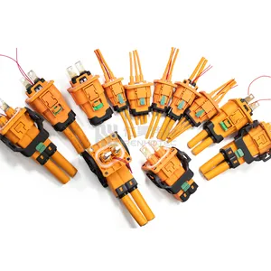 HVIL-conector 23A, 35A, 50A, 125A, 150A, 200A, 300A, 400A, 500A, IP67, enchufe de alta tensión para batería EV