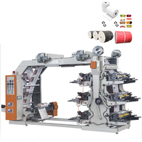 Machine d'impression flexographique pour l'impression d'étiquettes sur film plastique/emballage alimentaire