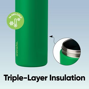 ขวดน้ำเก็บอุณหภูมิขนาดใหญ่ ป้องกันการรั่วซึม พร้อมหลอดดูดในตัว สำหรับออกกำลังกาย กีฬา ท่องเที่ยว ขวดน้ำ Owala FreeSip - Product Image 3