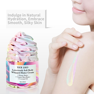 Hữu cơ cơ sang trọng mềm mại Whipped bơ kem với xoài bơ Hydrating cho khô và thô kết cấu sản phẩm làm đẹp - Product Image 1