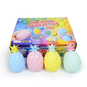 2023 High Quality slow rising squishy pineapple toy squeeze fidget toys for decoration stress release