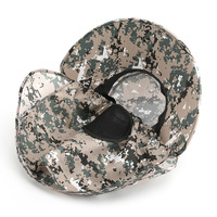 Chapeau de soleil camouflage avec protection intégrée pour le visage, chapeau de pêcheur pour femmes, idéal pour l'alpinisme, la pêche et la protection solaire