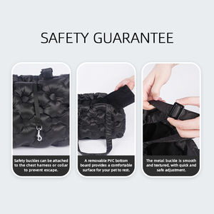 Borsa di Lusso per Animali Domestici, Borsa a Mano Portatile per Cani 3 in 1, Trasportino per Cani di Piccola Taglia, Borsa a Tracolla per Animali con Lati Morbidi - Product Image 4