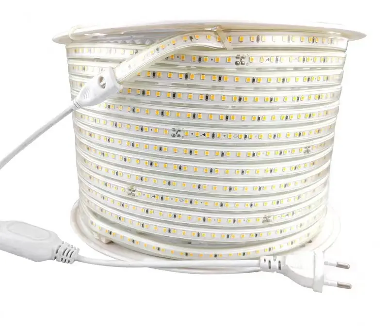 Europe hot 180leds/m Ac 220v 10mm Ip65 Waterproof Fita De Led Tape Smd2835 Flexible Smart Led Strip Lights