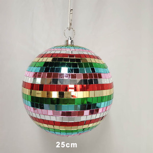 Bolas de Espejo Brillantes de Tela Textil Grandes Senmasine, Venta al por Mayor, de 3 cm a 100 cm, Decoración Colgante para Interiores del Hogar, Bola de <span class=keywords><strong>Discoteca</strong></span> de Colores para Fiestas - Product Image 2