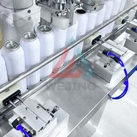 Machine pneumatique semi-automatique à fonctionnement facile pour aérosols cosmétiques, chimiques, peintures et huiles – Haute précision