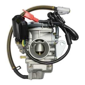 PD24J 기화기 (GY6 150cc 125cc 152QMJ 157QMJ 4행정 엔진용) 전자식 초크 스쿠터 오토바이 - Product Image 3