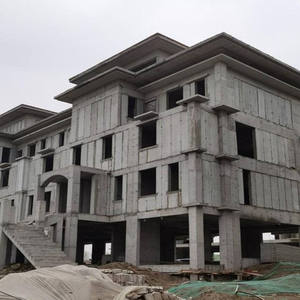 Nouvelle <span class=keywords><strong>cloison</strong></span> préfabriquée isolée en sandwich, noyau EPS, mur préfabriqué en béton, mur intérieur, bâtiment extérieur, maison - Product Image 5