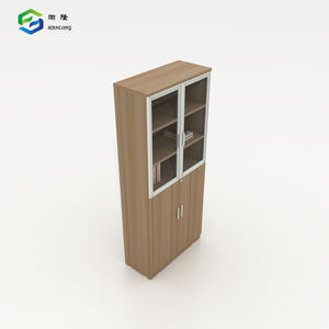 ארון קבצים זכוכית אחסון רהיטים באיכות גבוהה נעילה נשלף עץ - Product Image 5