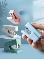 Hefter Student Small Stapler Office Kleine mühelose Hefter bindung für Dokument Office Geschenk artikel