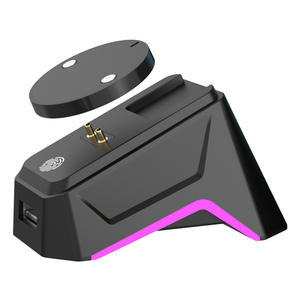 Station de charge magnétique Dog King pour souris sans fil Logitech GPW4 GProX G502 X G903, type C USB 10W, matériau ABS - Product Image 2