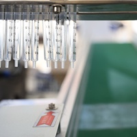 Machine d'assemblage automatique de seringues jetables à haute fréquence de Chine